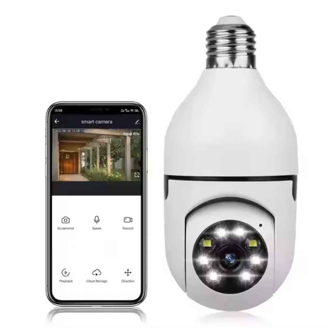 Caméra de surveillance un seul objectif ampoule